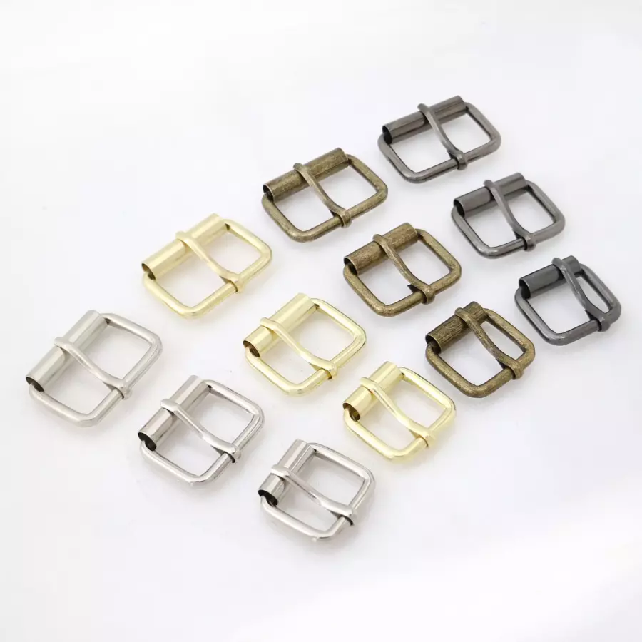 Goldstar Welded Metal Buckle - Roller Heel Bar