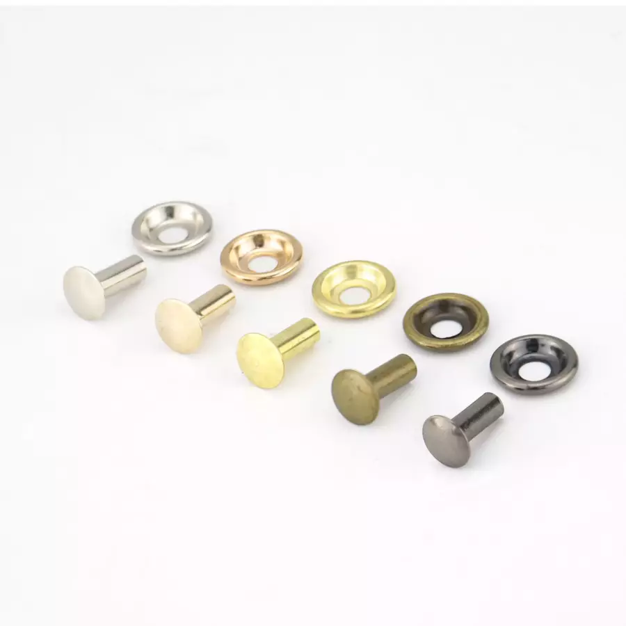 3/8 Brass Tacks - High Dome 100/pk - Hardware Tacks 