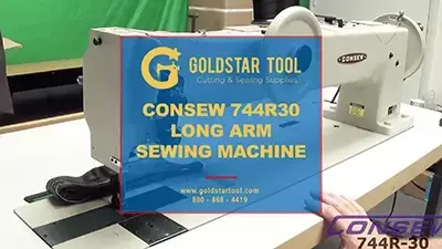 Manufacturer Showcase - Consew 744R-30P Longarm Sewing Machine