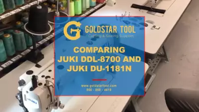 Comparing the DDL-8700 and Juki DU-1181N