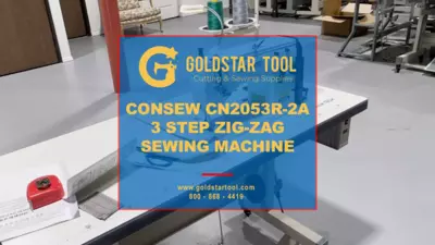 Product Showcase - Consew CN2053R-2A 3 Step Zig-Zag Sewing Machine - Goldstartool.com