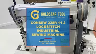 Product Showcase - Consew 228R-11-2 Lockstitch Industrial Sewing Machine