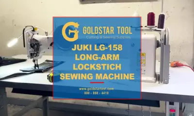 Product Showcase - JUKI LG-158 Long-Arm Lockstitch Sewing Machine