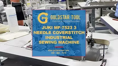 Product Showcase - JUKI MF-7523 Coverstitch Industrial Sewing Machine