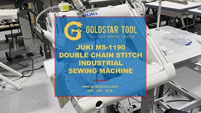 Product Showcase - JUKI MS-1190 Industrial Sewing Machine