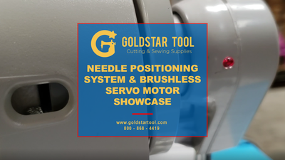 Product Showcase -Needle Positioning System & Brushless Servo Motor -Goldstartool.com