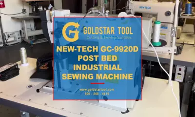 Product Showcase - New-Tech GC-9920D Post Bed Sewing Machine