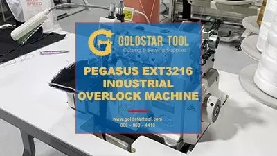 Product Showcase - Pegasus EXT3216 Industrial Overlock Machine