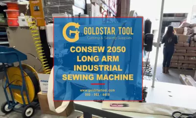 Product Showcase - Consew 2050 Long Arm Industrial Sewing Machine