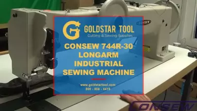Product Showcase - Consew 744R30 Longarm Sewing Machine